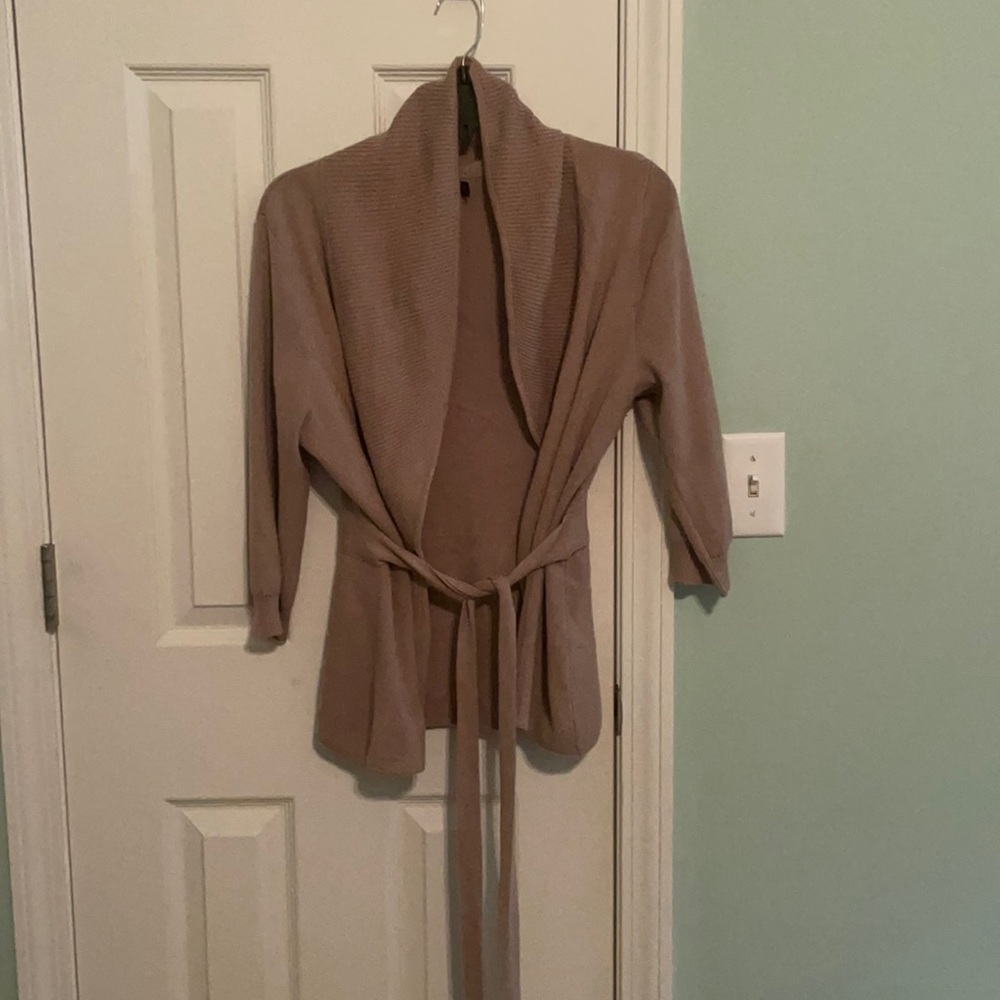 The Limited Tie Front Sweater